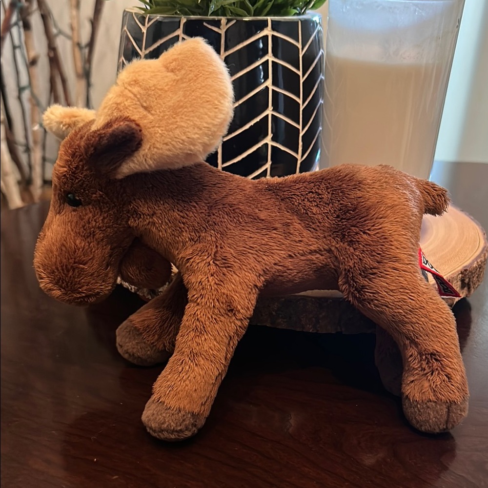 Douglas Plush Brown‎ Moose Stuffed Animal Toy 8in-9in